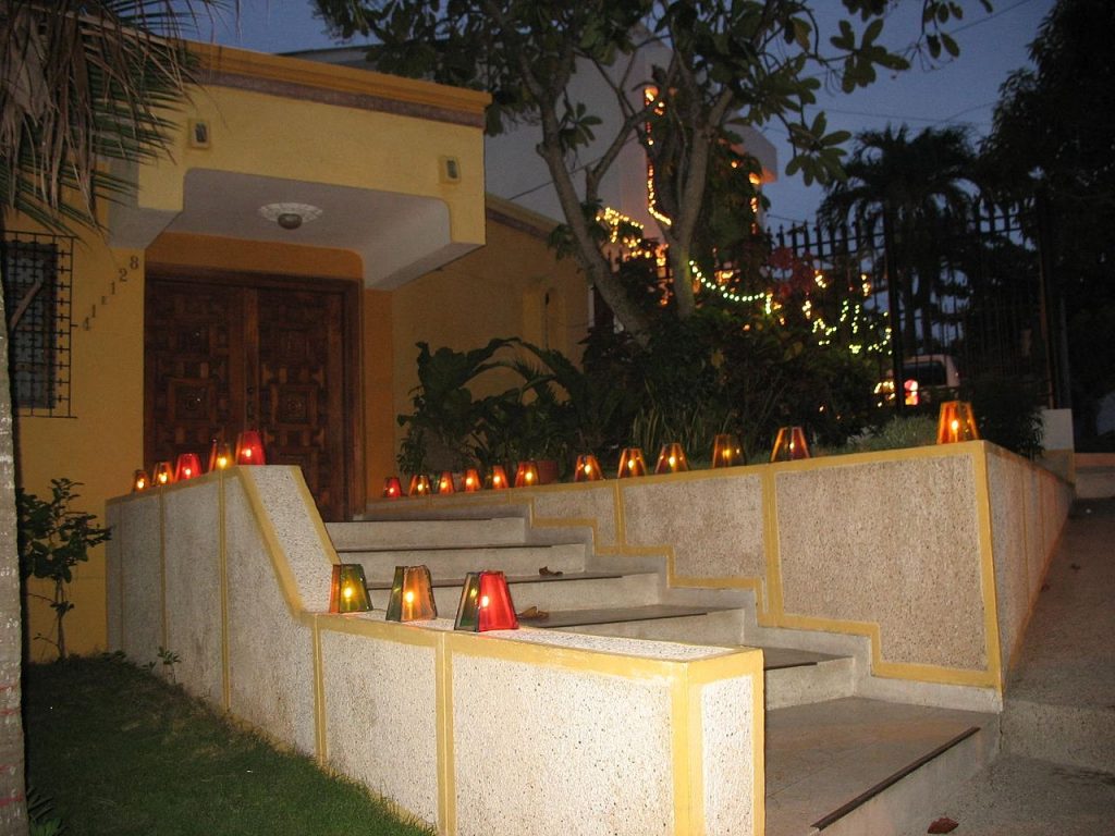 Noche de las Velitas en Villa de Leyva