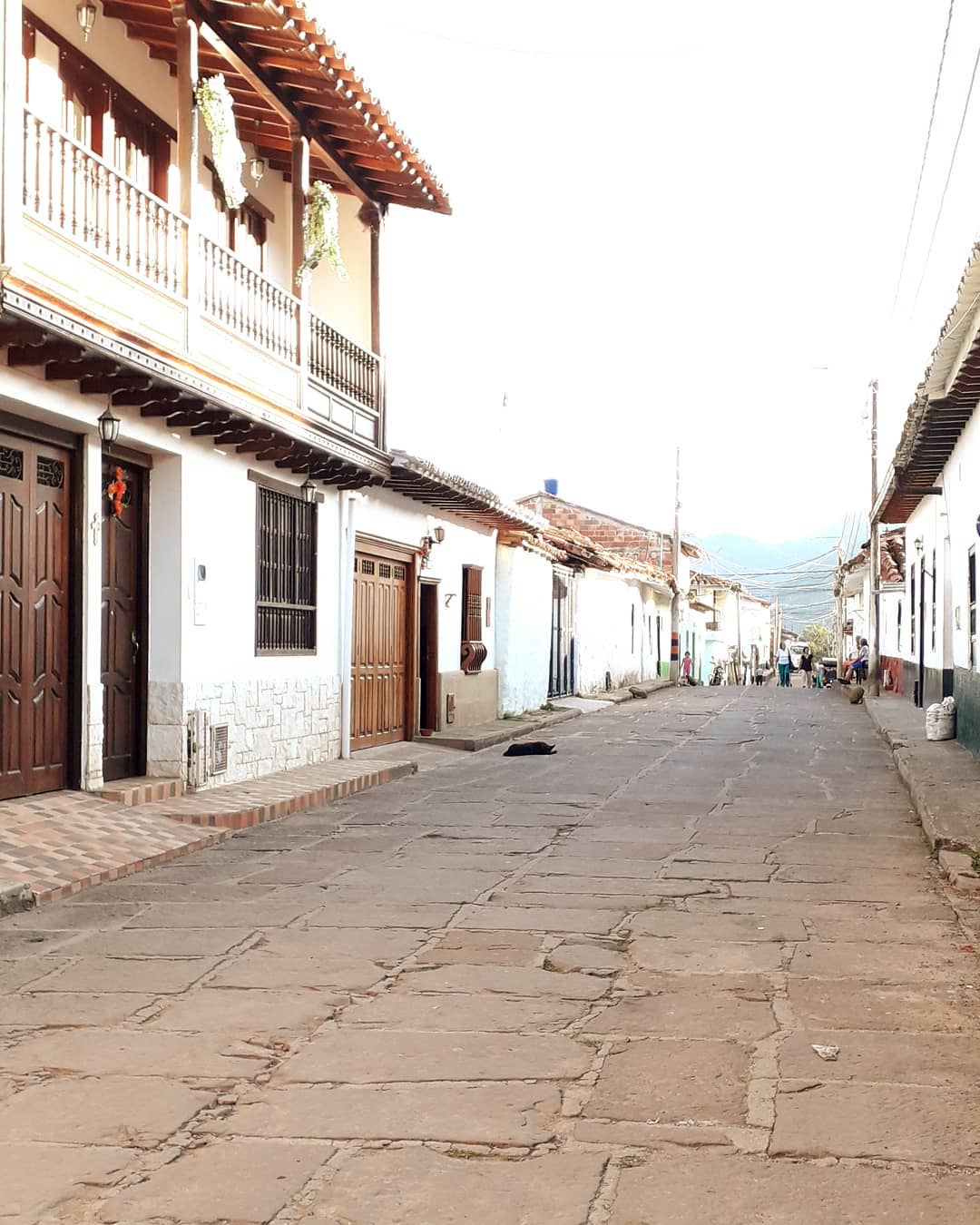 Calles de Simacota. Foto: @hotelportalsimacotero