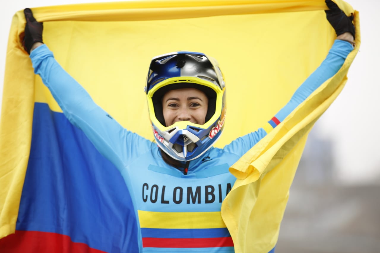 Deportistas colombianos. Mariana Pajón. Foto: habladeportes.co