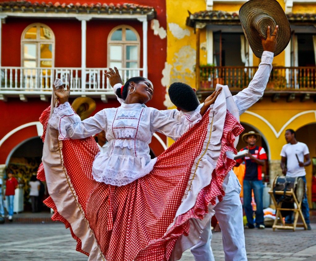 Cumbia colombiana. Foto: co.pinterest.com