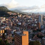 Panaromic view of Bogota