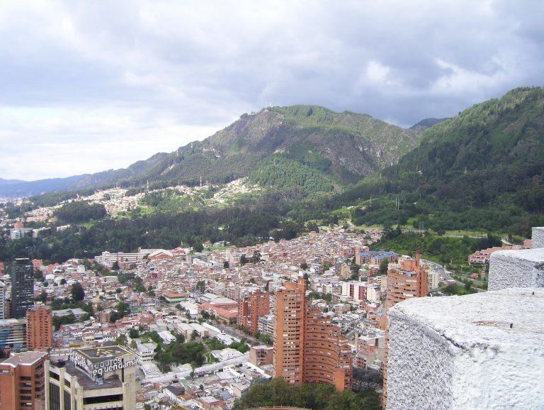 Vista panorámica Bogotá