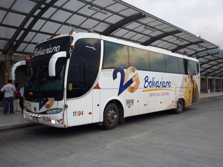 Bus de Expreso Bolivariano