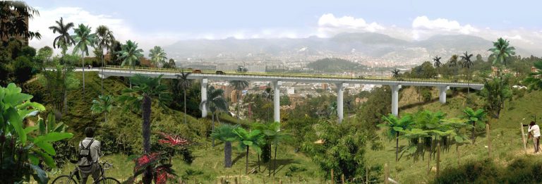 Puente La Asomadera, Medellín