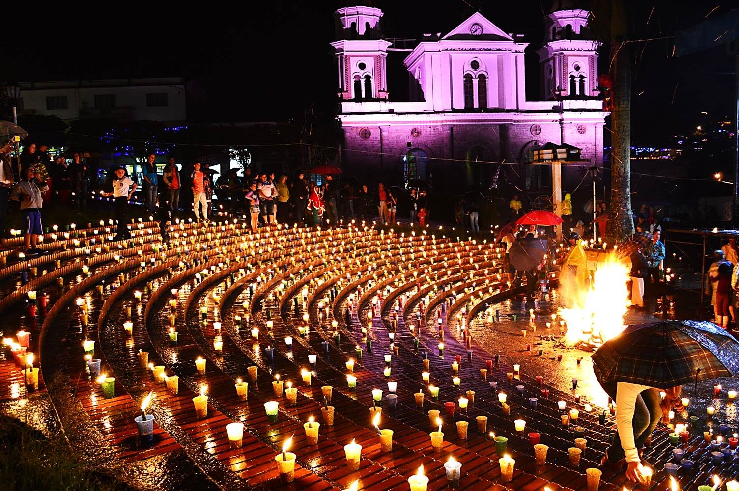 Noche de las velitas, navidad en Colombia