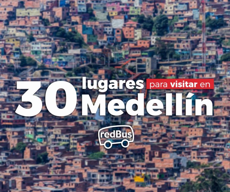 [Mapa] 30 lugares en Medellín que debes visitar