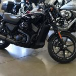 2014_Harley-Davidson_Street_750_showroom_side