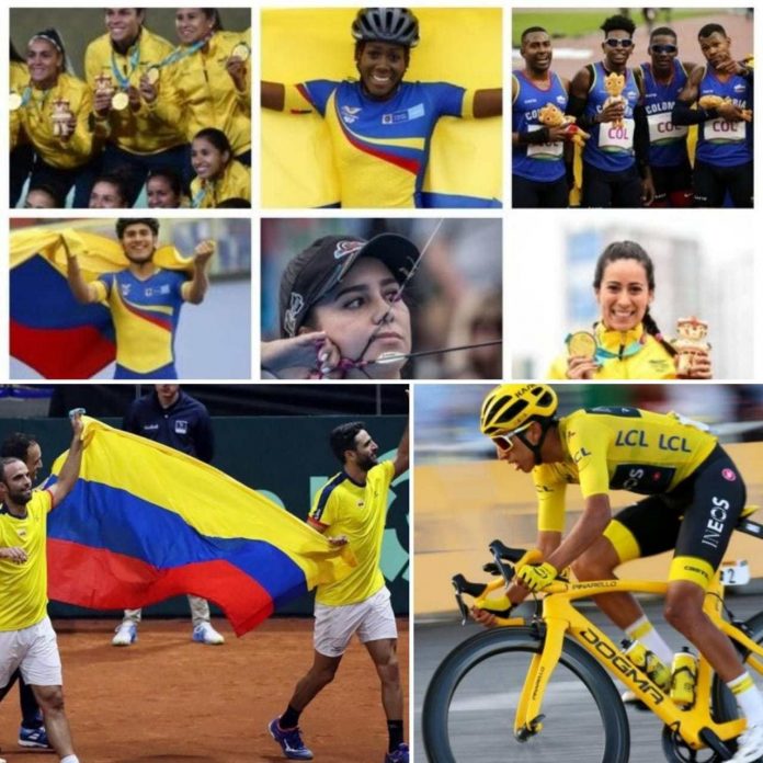 deportistas colombianos