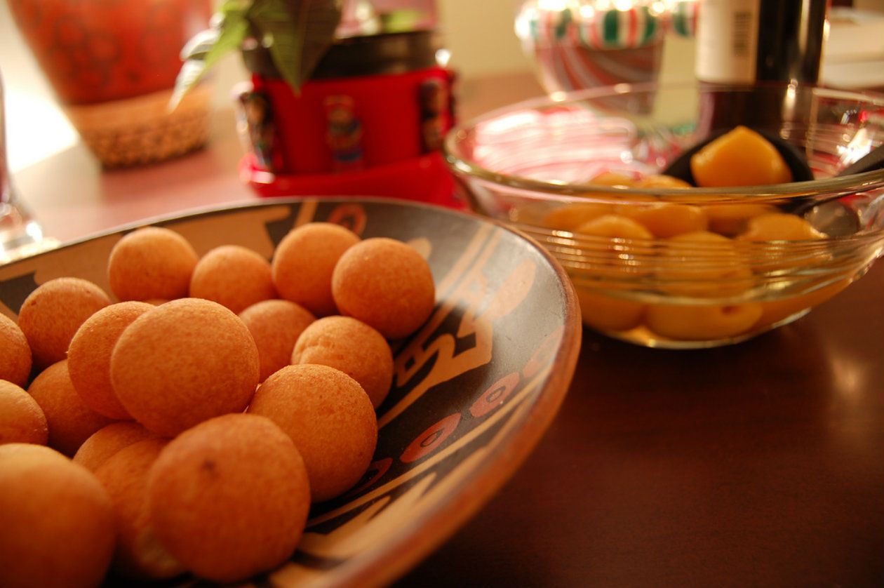 Colombianska fritters. Foto: www.pinterest.es