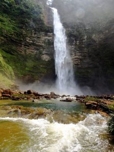 salto de santo domingo