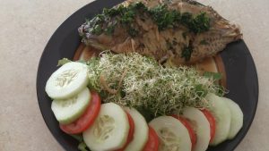 mojarra al horno