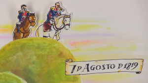 La Batalla de Boyacá el 7 de Agosto de 1819