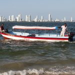 Barco em Punta Arena. Cartagena de Indias, Colômbia. Rafaela Ely©2012